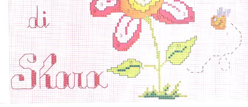 Schema punto croce Quadretto2 001